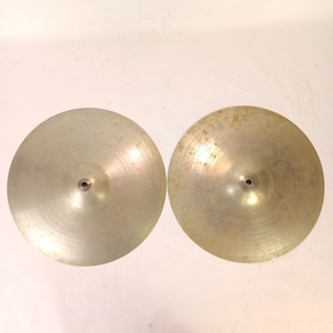 Zyn 14" 872/886g Thin Hi-Hat Cymbals NS12 Vintage 60s Premier Made In England UK