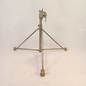 Walberg & Auge Nickel Tripod Base Stand + Roto-Tom? Cymbal/Drum Vintage 50s US Walberg & Auge Nickel Tripod Base Stand + Roto-Tom? Cymbal/Drum Vintage 50s US