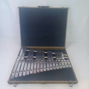 B.F.Kitching&Co 2.5-Octave Orchestra Bells Glockenspiel Steel Xylophone+Case 40s