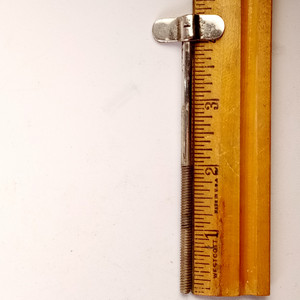 Leedy Snare Drum 10-24 Chrome 3 5/8"Walberg & Auge Single-Tension Thumb Rod 20s