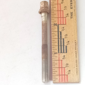 Slingerland 1+ 2 7/16"Tension T-Rods Radio King Snare Drum/Tom Nickel Plating40s