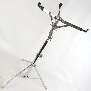 Ludwig Late 60s "Atlas"#1364 Snare Drum Stand Chrome Single-Braced Legs Chicago