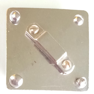 MIJ 6hole Diamond Mount Vintage60s Chrome Tom Drum Bracket Made In Japan Stencil