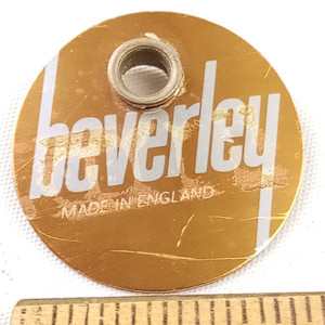 Beverley Brass/White Made In England Badge Vintage60 Premier Bass/Snare/Tom Drum