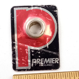 Premier Pre-Serial England P Badge Bass/Snare/Tom Drum Vintage 80s UK Tag Parts