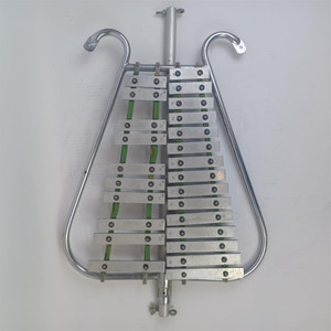 Jenco A440 2-Octave Glockenspiel 25-Bar Decatur ILL USA Marching Bell Lyra Lyre