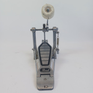 Pearl P-100 Bass Drum Pedal Single Chain Drive Kick +Beater Vintage 80s Taiwan