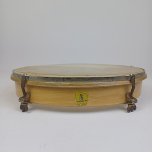 Studio 49 RT300 12"Framedrum Hand Drum Natural Calf Skin 5x Tunable Lugs Germany