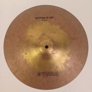 Yamaha YDZ14HB 14" Hi-Hat Cymbal Bottom Side Zildjian Vintage 80s Made In USA