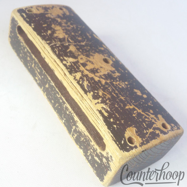Pearl"Japan"Woodblock 1ply Solid Mahogany Wood Block Latin Percussion Vintage60s
