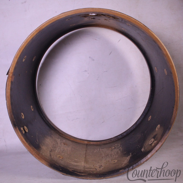 *Premier 22x14" Bass Drum Shell 3Ply Baltic Birch Elite Vintage 70s Chrome Wrap*