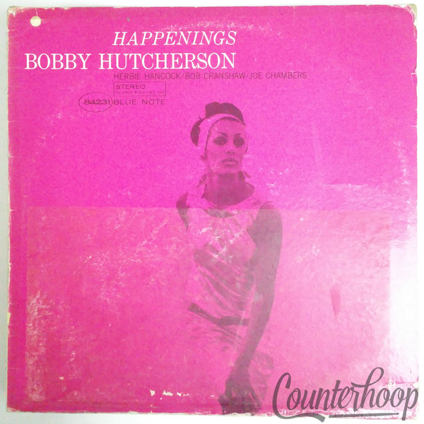 Bobby Hutcherson– Happenings 1976 RE Stereo Blue Note-BST84231 Herbie Hancock VG
