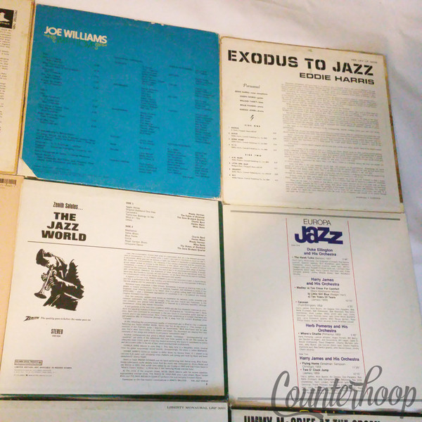 16LP Collection Earl Palmer,Duke Ellington,Woody Herman,Shelly Manne,Joe William