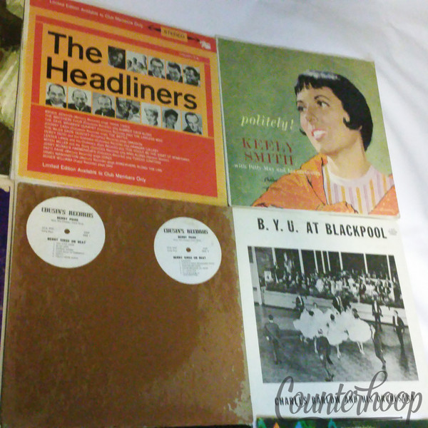 16LP Collection BYU,Headliners,Twisters,Al Jolson,Keely Smith,Two Cigarettes In+