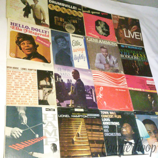 16LP Collection Lionel Hampton,Roy,Jimmy Smith,Joe Houston,Louis Armstrong,Rawls
