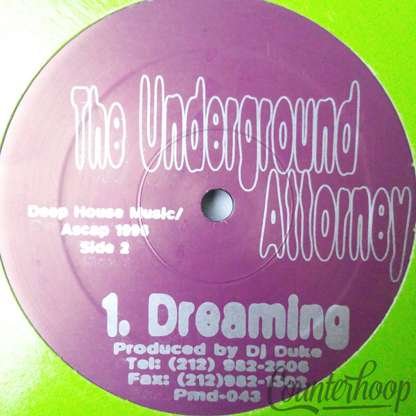 Underground Attorney – Time Marches 1996 Power Music Records – PMD043 DJ Duke NM