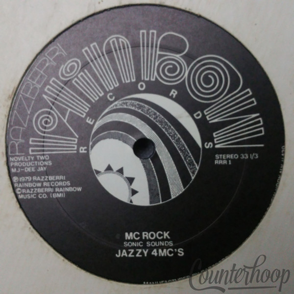 Jazzy 4 MC's – MC Rock 1979 Razzberri Rainbow Records – RRR 1 Disco Hip Hop VG++