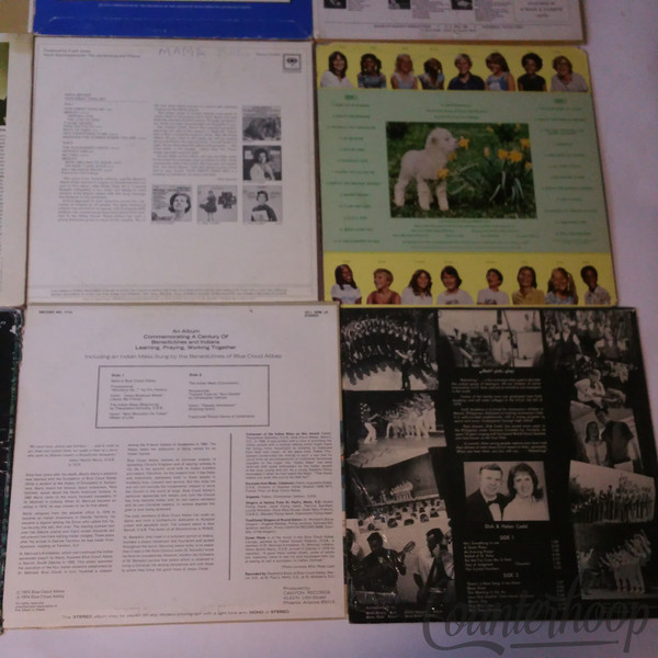16x Gospel Religious Records Book Of Mormon/Jews For Jesus/Indian Theme/Kingdo