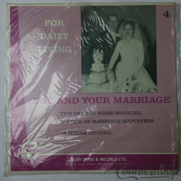 For Daily Living: You Vol.4-You And Your Marriage: The Day You Were Married TT4