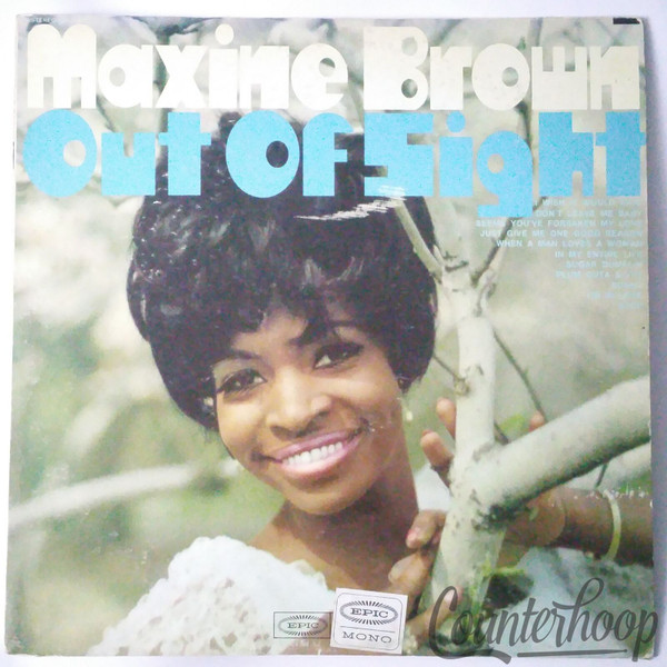 Maxine Brown – Out Of Sight 1968 Rare Promo Mono Epic-BN 26395 Mike Terry