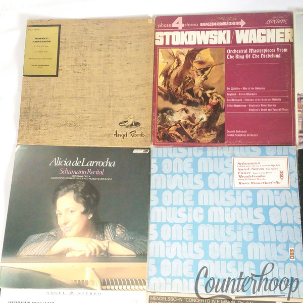 16x Classical Schumann/Holst-Planets/Strauss/Mendelssohn/Debussy/Dvorak/Bruckner