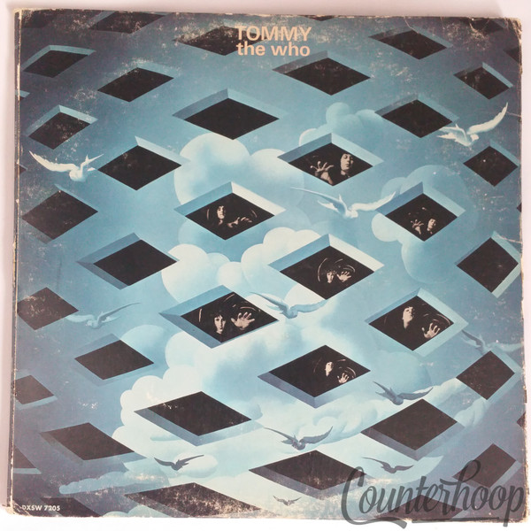 The Who – Tommy VG+ 1969 2LP Tri-Fold USA Decca – DXSW 7205 Keith Moon!Townshend