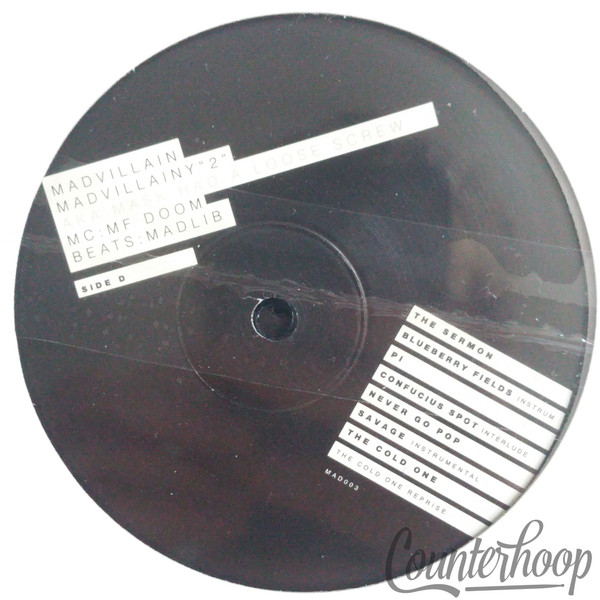 Madvillain– Madvillainy"2"Aka The Madlib Remix MINT! 2LP Limited Edition MF Doom