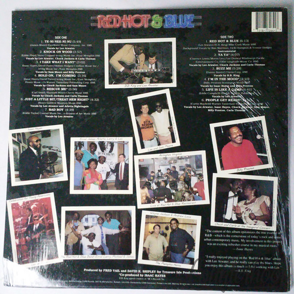 Red Hot & Blue MINT! 1990 Curb-Carla Thomas/Billy Preston/Isaac Hayes/B.B.King++