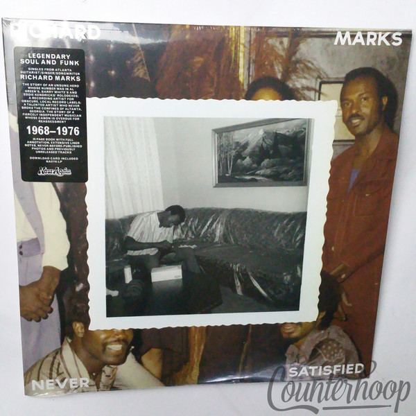 Richard Marks – Never Satisfied MINT! 2015 2LP Now-Again Records-NA5116+Download