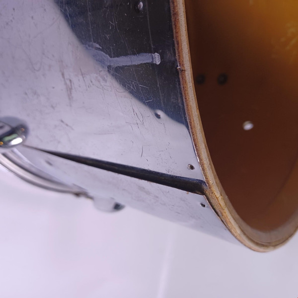 Slingerland 10x14" 3Ply Chrome Over Wood Concert Tom Drum Sound King 70s USA COW