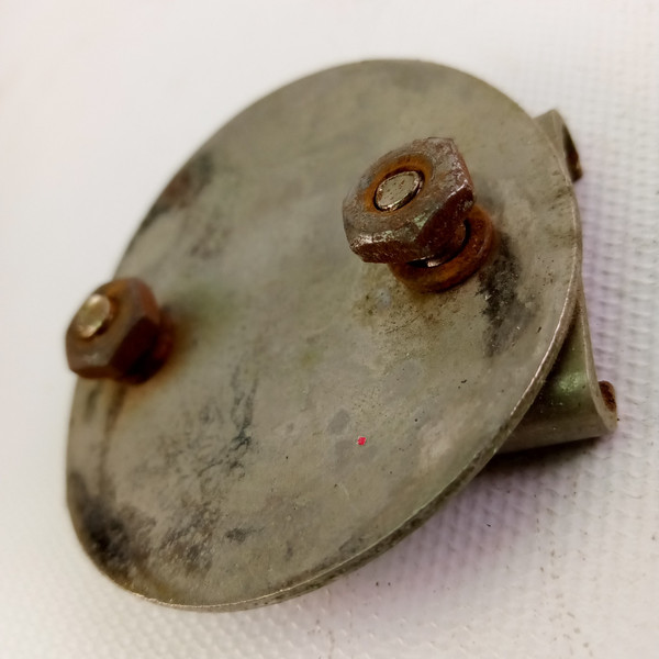 Gretsch/Slingerland Clip Mount Nickel Rail / Double Tom Holder Drum Vintage 50s