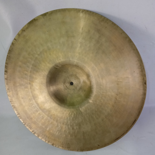 *UFIP 15 1/8" 754g 60s Hi-Hat Cymbal Paper-Thin Made In Italy Vintage B20 Bronze