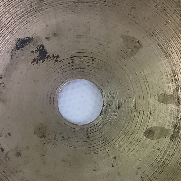 14 1/16"-12 1/2" Cymbal 608g Paper-Thin B20 Vintage 30s-40s Turkish Crash/Hi-Hat