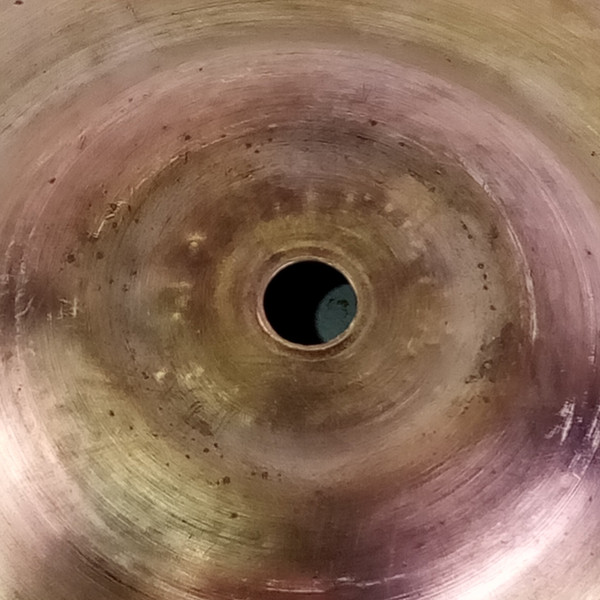 10 3/16" 244g Splash Cymbal Vintage Leedy/Ludwig Copper-Metal Alloy American USA