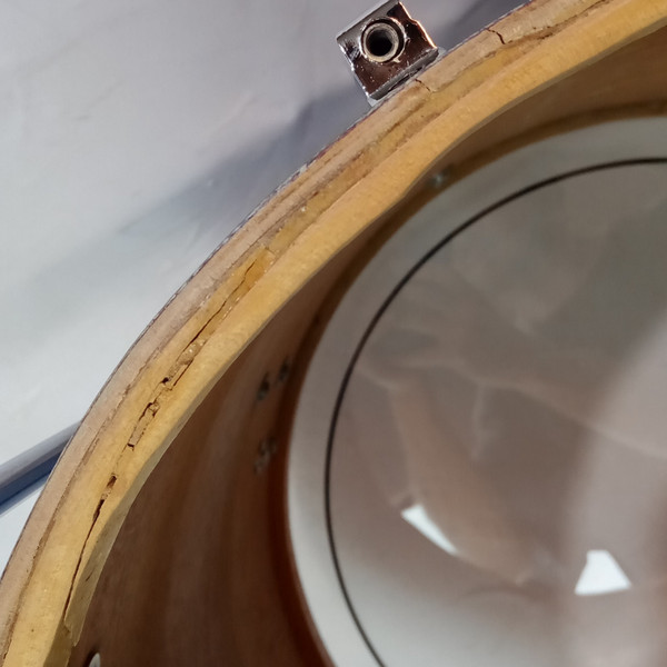 *Leedy 16x16" Blue Sparkle Floor Tom Drum Vintage 60s COB Brass Rims Slingerland