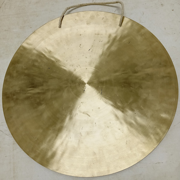 16" Gong Cymbal Vintage B20 Bronze Alloy with Rope Mount Hand Hammered Chinese