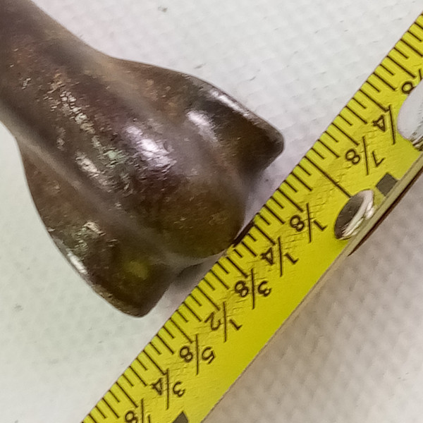 Leedy 10-24 NOS Threaded Tension-Rod Claw Wood Hoop Snare/Bass Drum Nickel-Steel