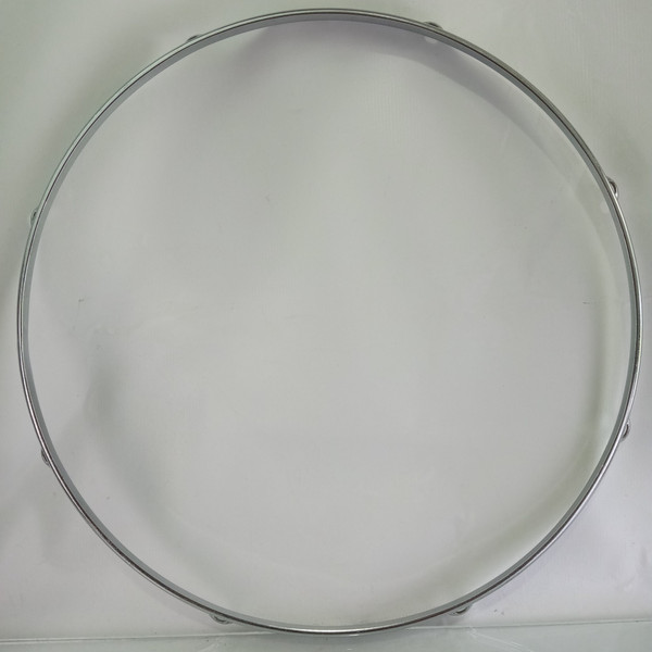 Slingerland 16" BRASS Stick-Saver Floor Tom Drum Batter Rim/Hoop 8Lug Chrome COB