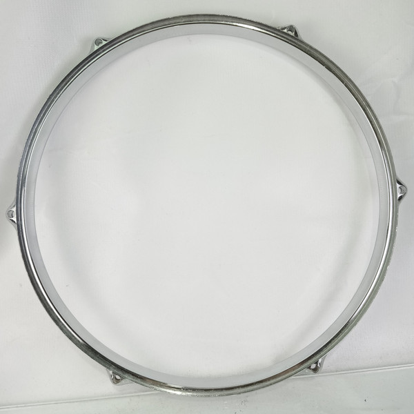 Premier 12" Die-Cast 6-Lug Tom Drum 60-70s Batter/Resonant Rim/Hoop Chrome UK