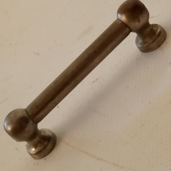 *Early American 1x 2 7/16" Tube Lug Nickel Snare Drum Vintage 5" Deep Model USA*