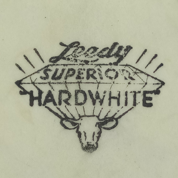 Leedy "Superior Hardwhite" Calfskin 22"Bass Drum Head Vintage 30s-40s Batter USA