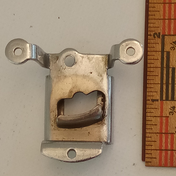 Slingerland Three-Point Radio King Throw-Off/Strainer Backing Plate Chrome Frame