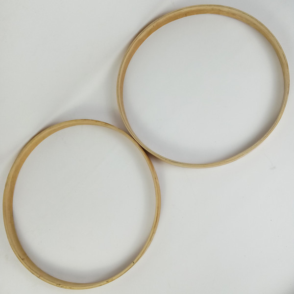 Vintage 14"2x Batter Wood Hoops/Rims 1Ply Solid Maple Vintage50s 8Lug Snare Drum Vintage 14"2x Batter Wood Hoops/Rims 1Ply Solid Maple Vintage50s 8Lug Snare Drum