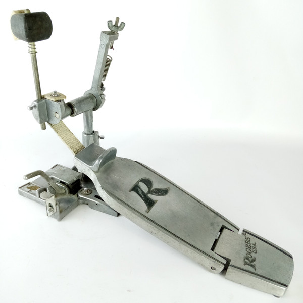 *Rogers Supreme Swivomatic Bass Drum Pedal Memriloc XP8 Vintage 70s USA Big R OG