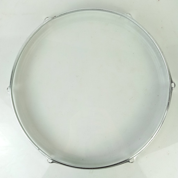 *Slingerland 13" 70s Tom Drum Stick-Saver Batter/Resonant Rim/Hoop 6-Lug Chrome*