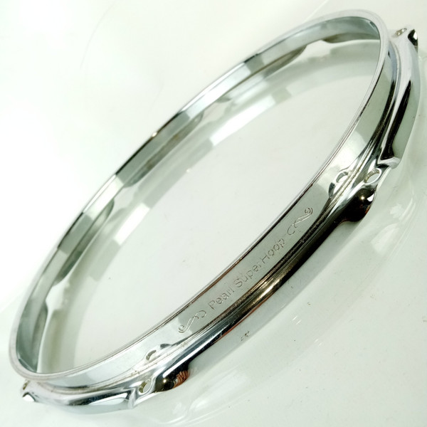 Pearl 13"8Lug Masterworks Super Hoop II 2.3mm Chrome-Steel Snare Drum Batter Rim
