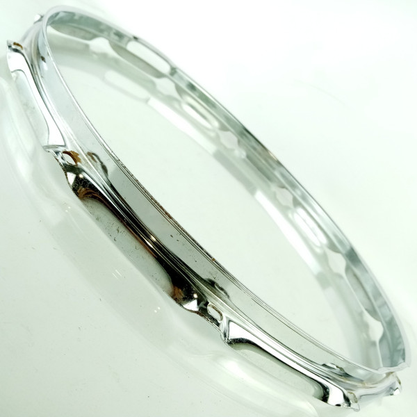 Ludwig 15"12Lug 1.6mm 80s Resonant Marching Snare Drum Rim/Hoop Triple Flange US