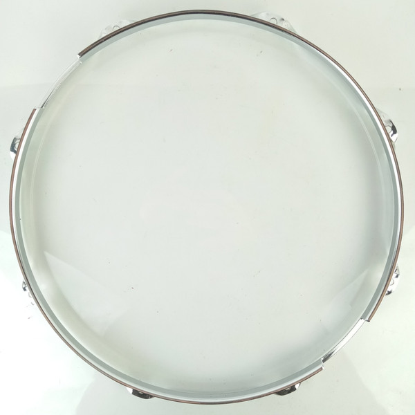 Premier 14"8Lug Snare Drum Resonant Rim/Hoop Vintage70s UK Marching/Parade/Field