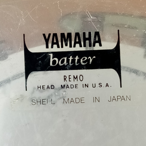 Yamaha 8x12"5000 Series Piano Black Stage Custom Tom Drum Vintage 80s Japan 5Ply