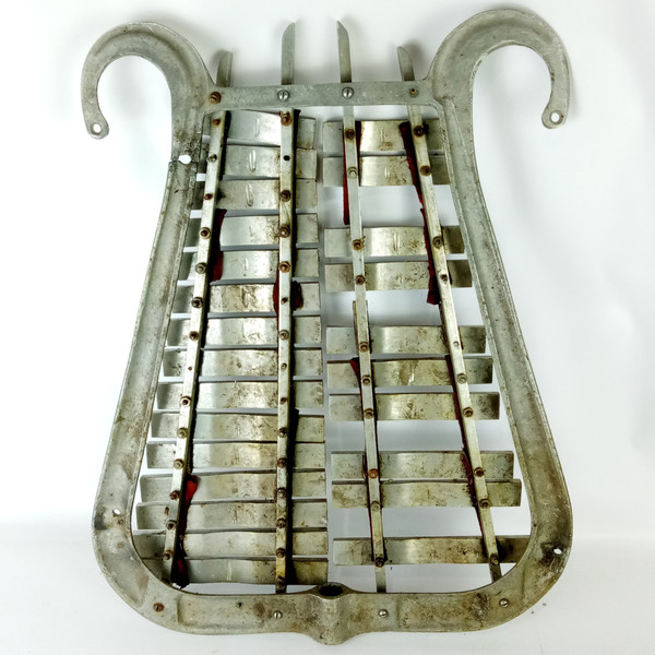 *Ludwig Marching Bell Lyra Glockenspiel Xylophone Vintage 60s Script Percussion*